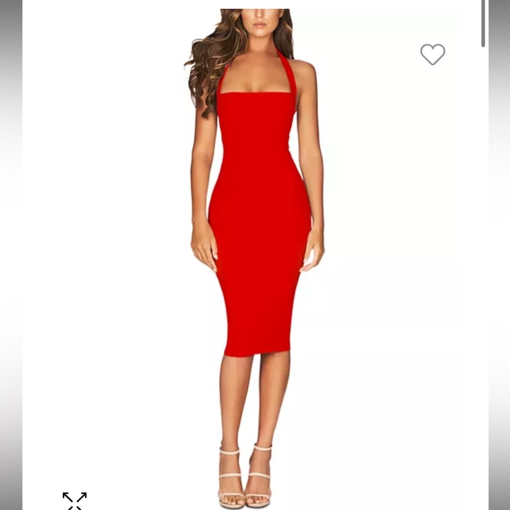 Like new Nookie Red Boulevard Midi Dress